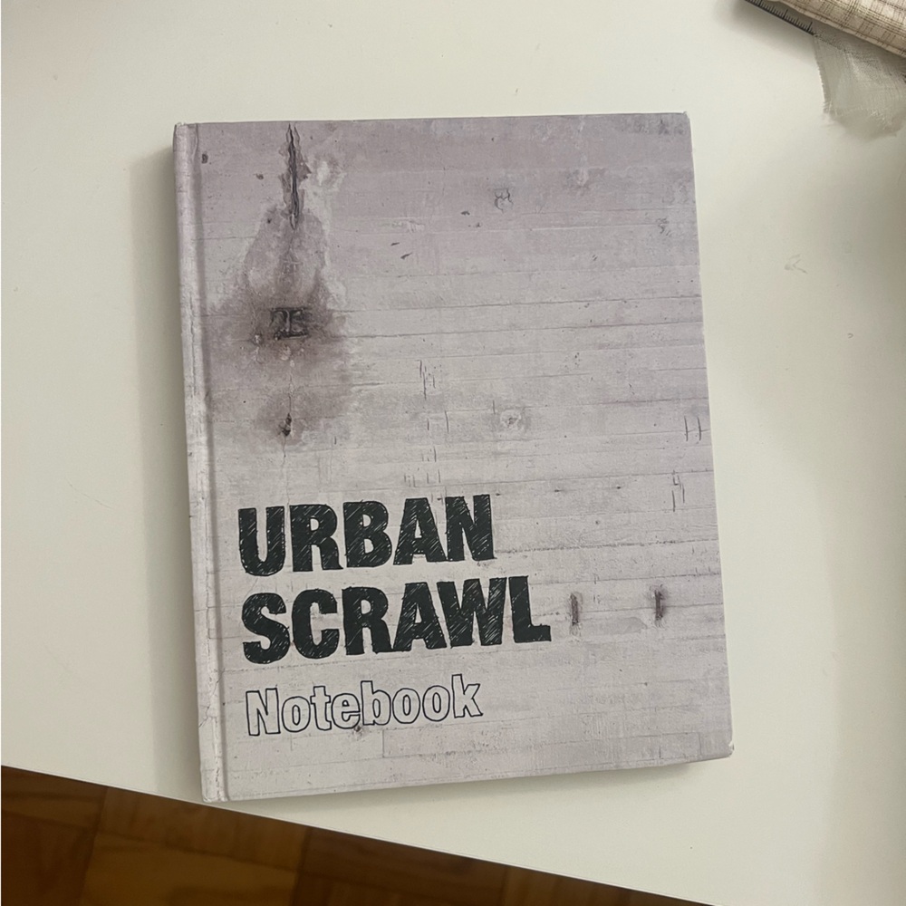 NEW Urban scrawl Notebook